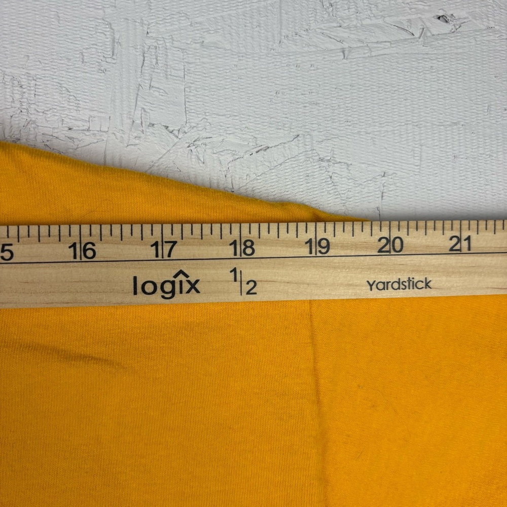 Vintage Feminist Mustard Yellow Graphic T-Shirt Women’s Large - Picture 3 of 7